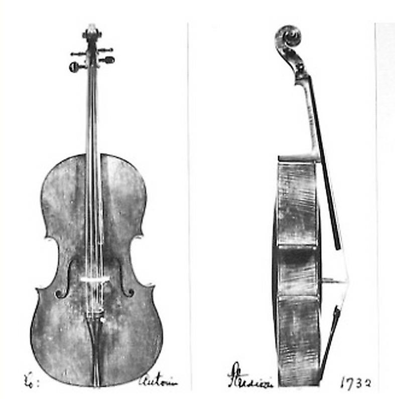 Stradivarius ”Stuart”-cello, från 1732