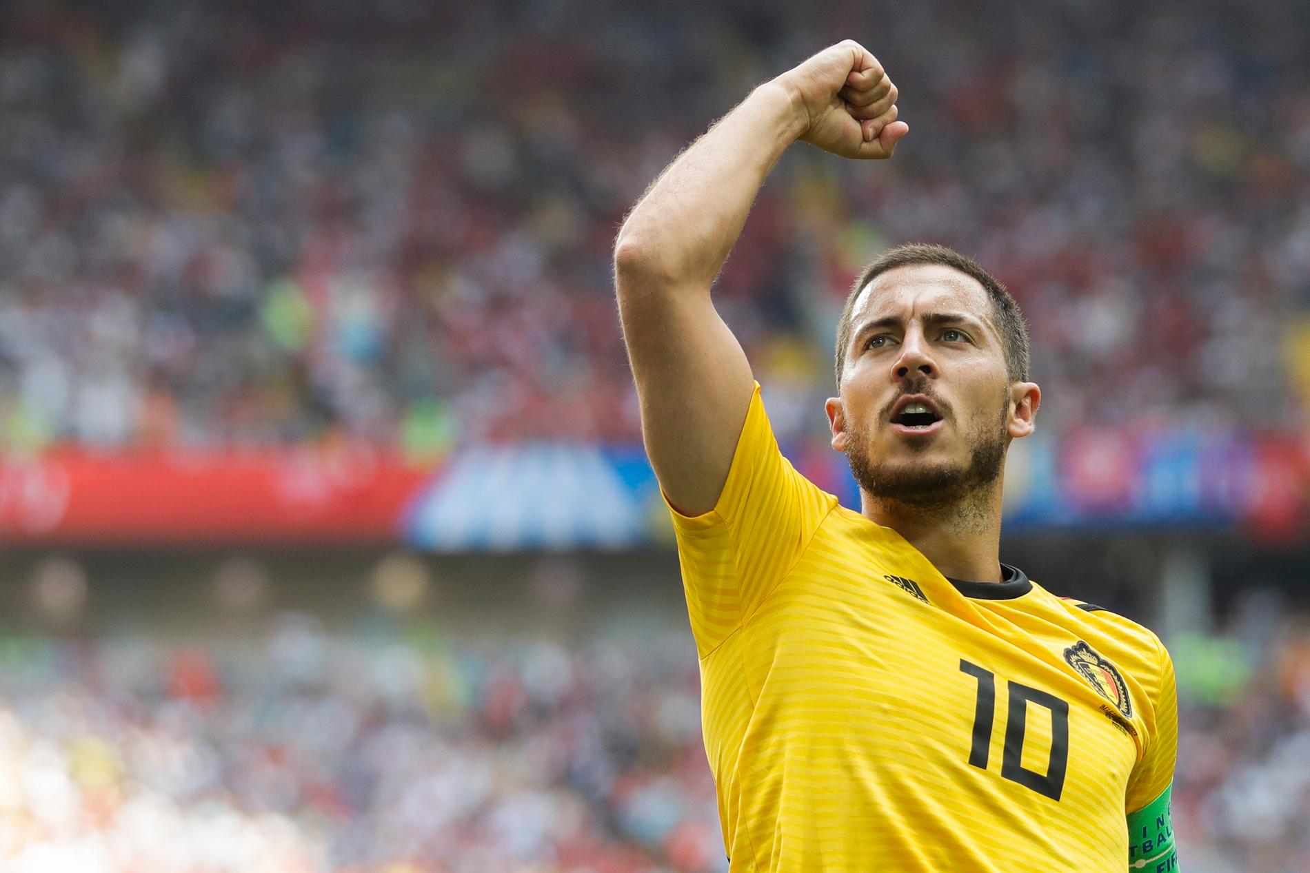 Ska Belgiens dribbler Eden Hazard få jubla igen?