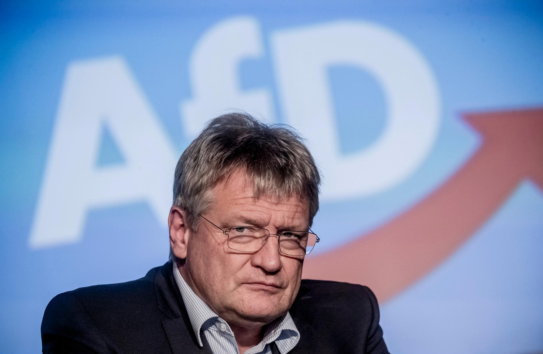 Jörg Meuthen, en av Alternativ för Tysklands (AFD) två ordförande. Arkivbild.