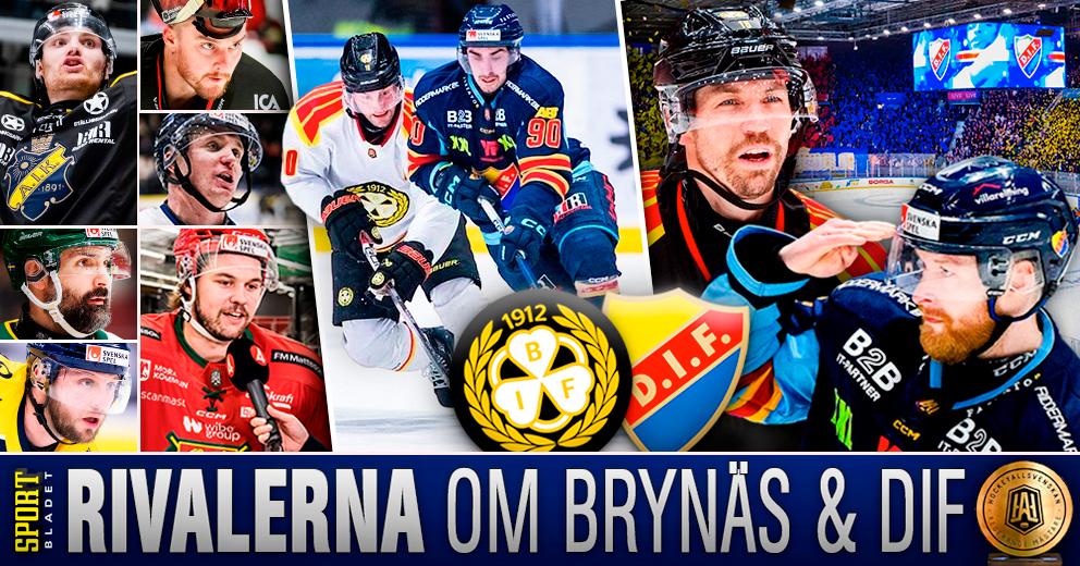Brynäs: Utslagna spelarna om Brynäs och Djurgården