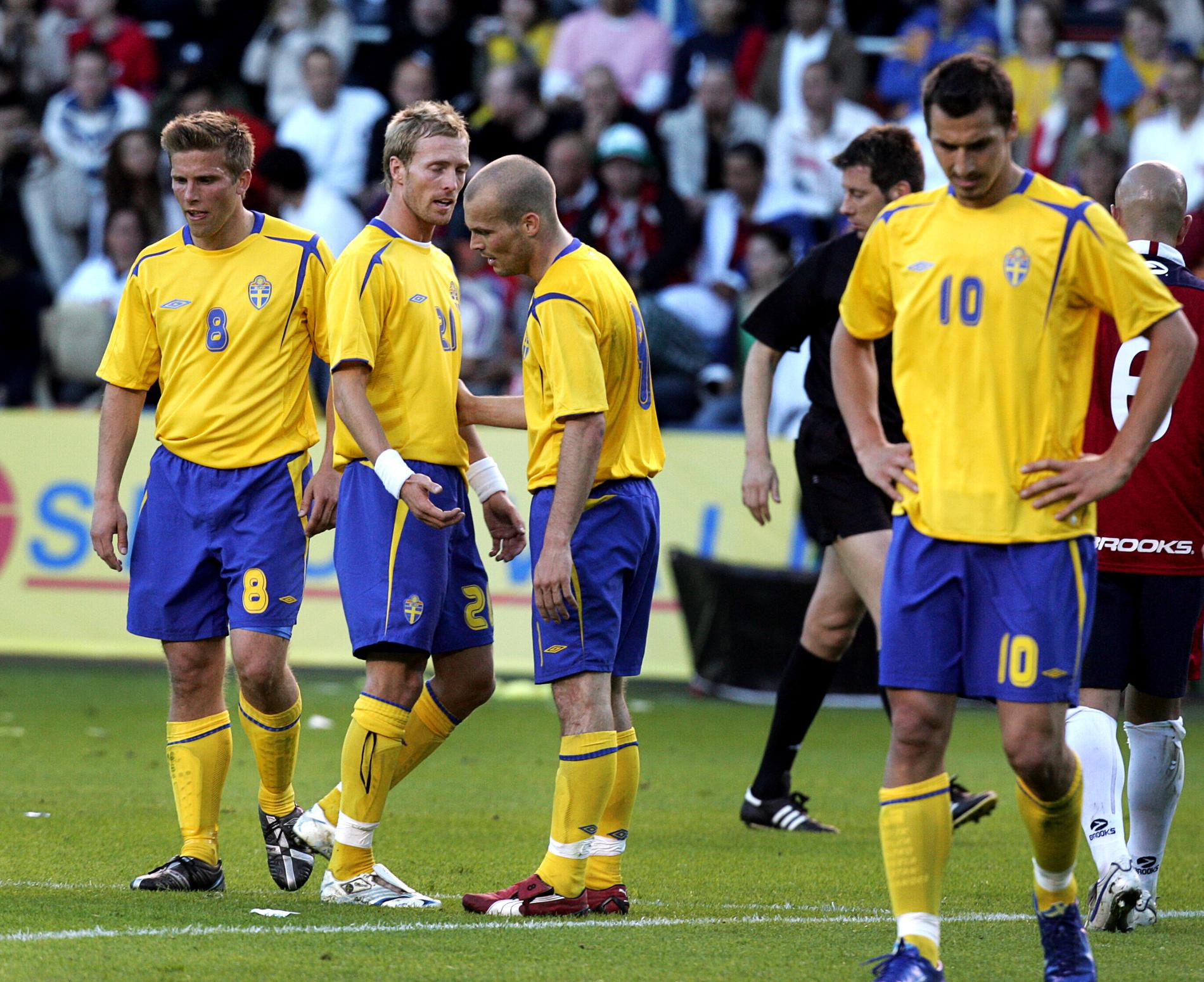 Anders Svensson var starkt ifrågasatt under VM 2006. 