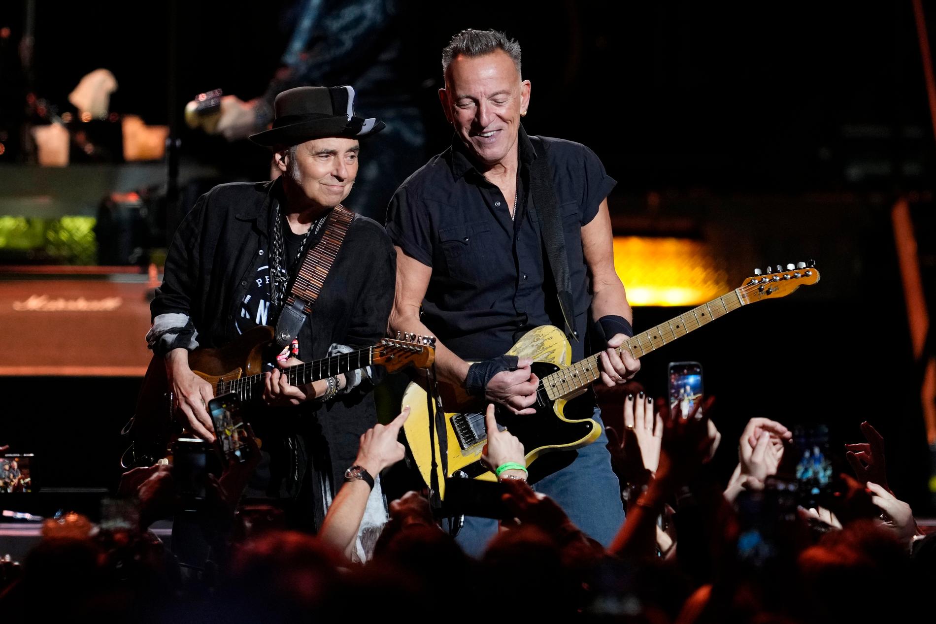 Bruce Springsteen och Nils Lofgren.