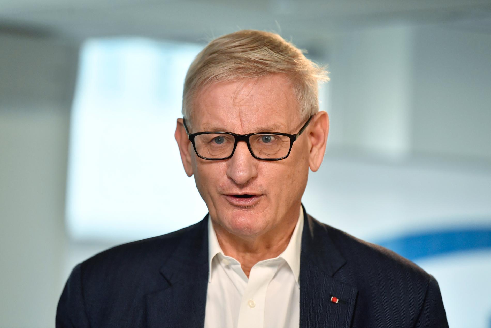 Tidigare utrikesminister Carl Bildt. 