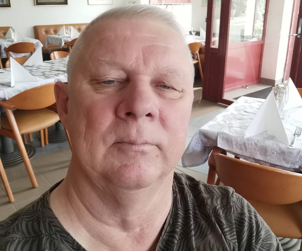 Svenske pensionären Per-Olov Karlsson bor i Charkiv i Ukraina. 