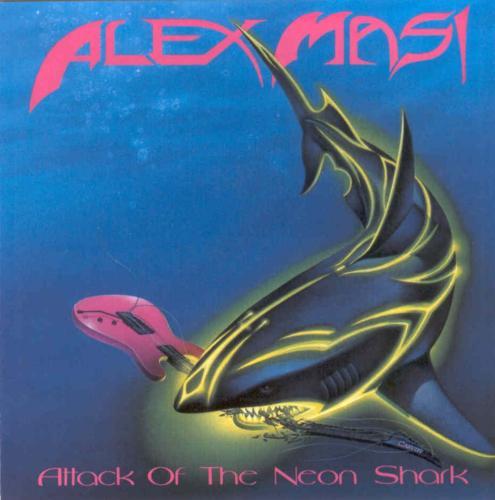 Alex Masi - Attack Of The Neon Shark  Hajar det är läskiga grejor det vet ju alla. Men det finns något läskigare - neonhajar!