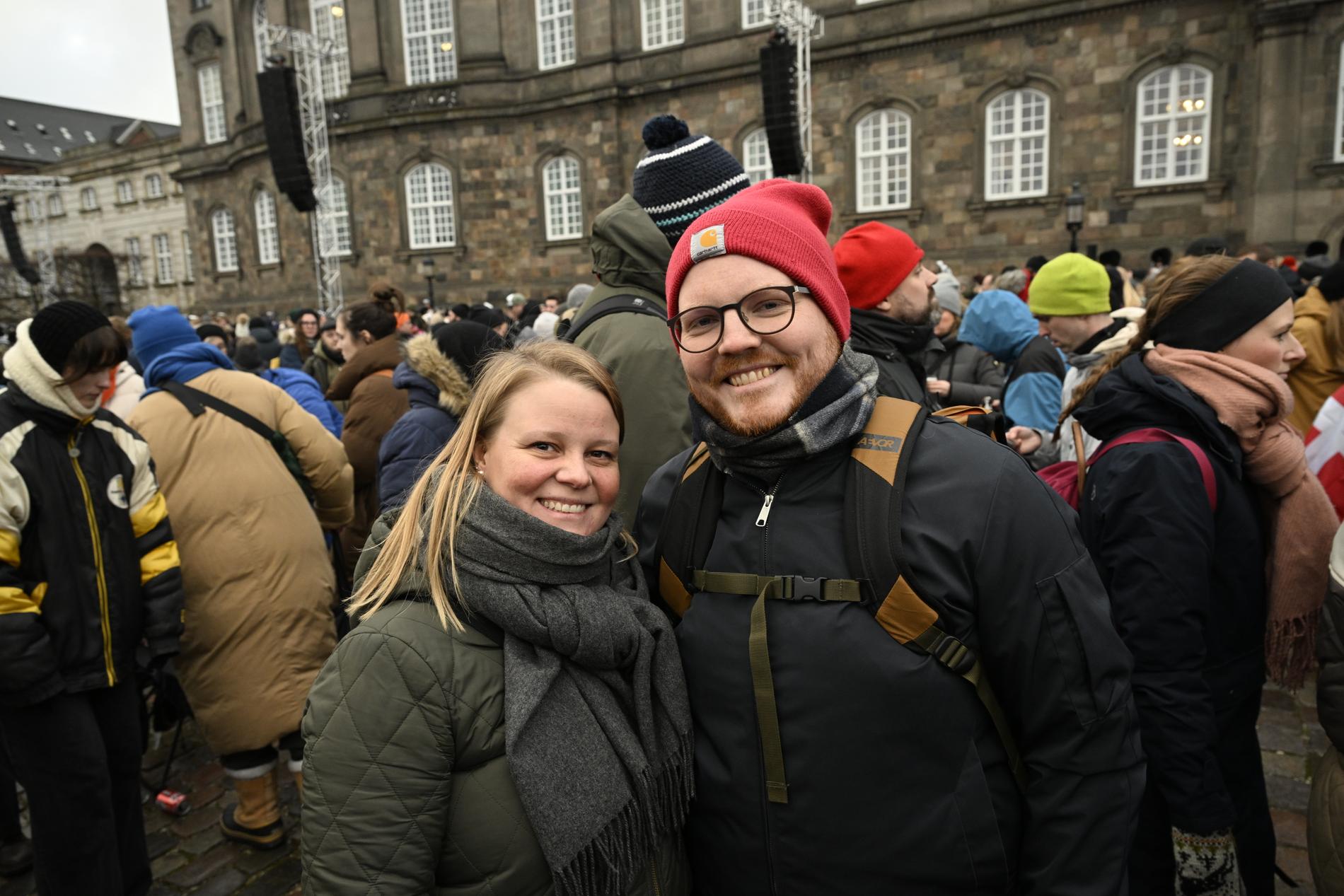 Katrine Pedersen och Mads Skaarup i Köpenhamn.