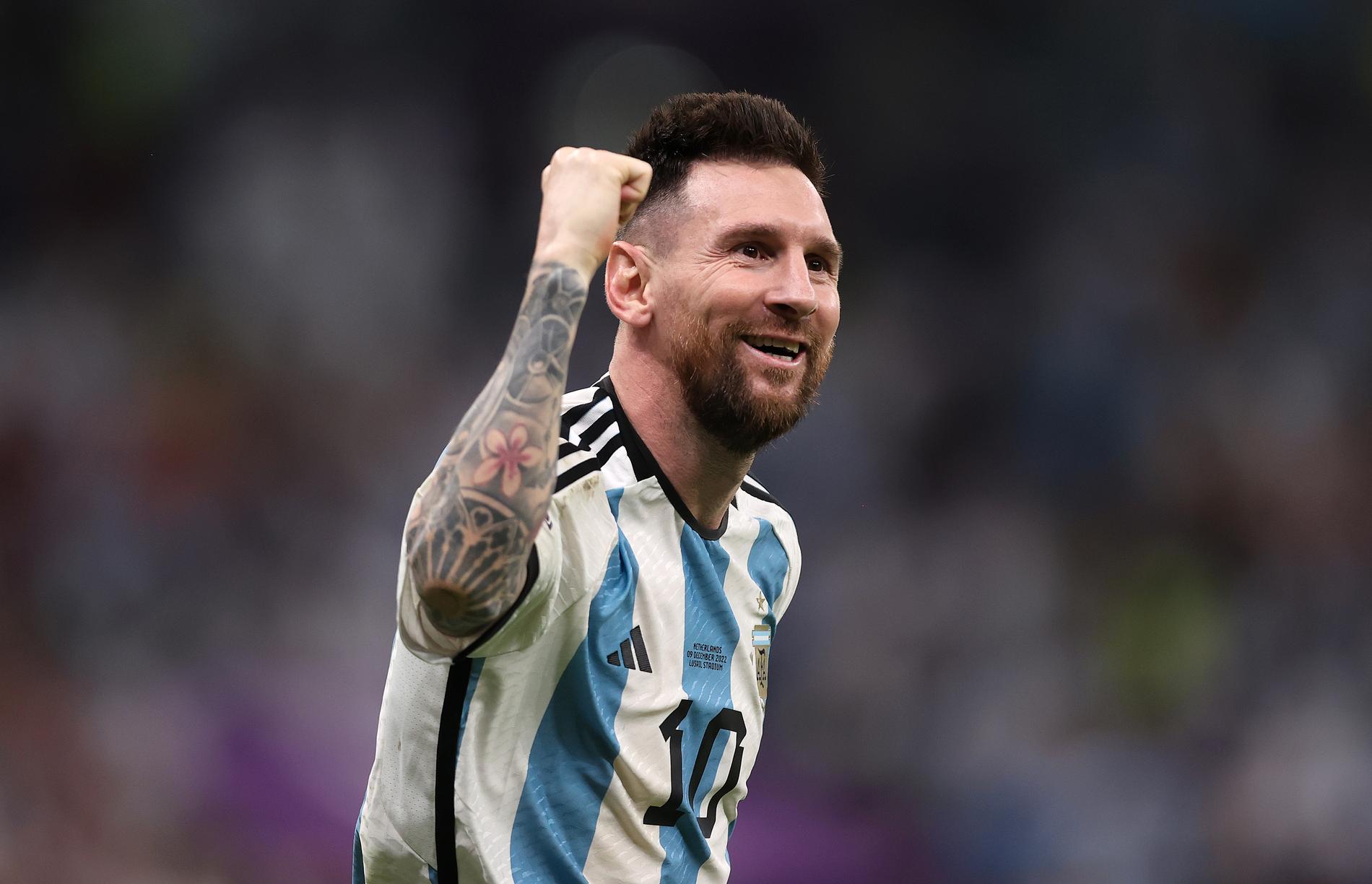 Lionel Messi har gjort fyra mål i fotbolls-VM. Nu väntar Kroatien i semifinal för Argentina.