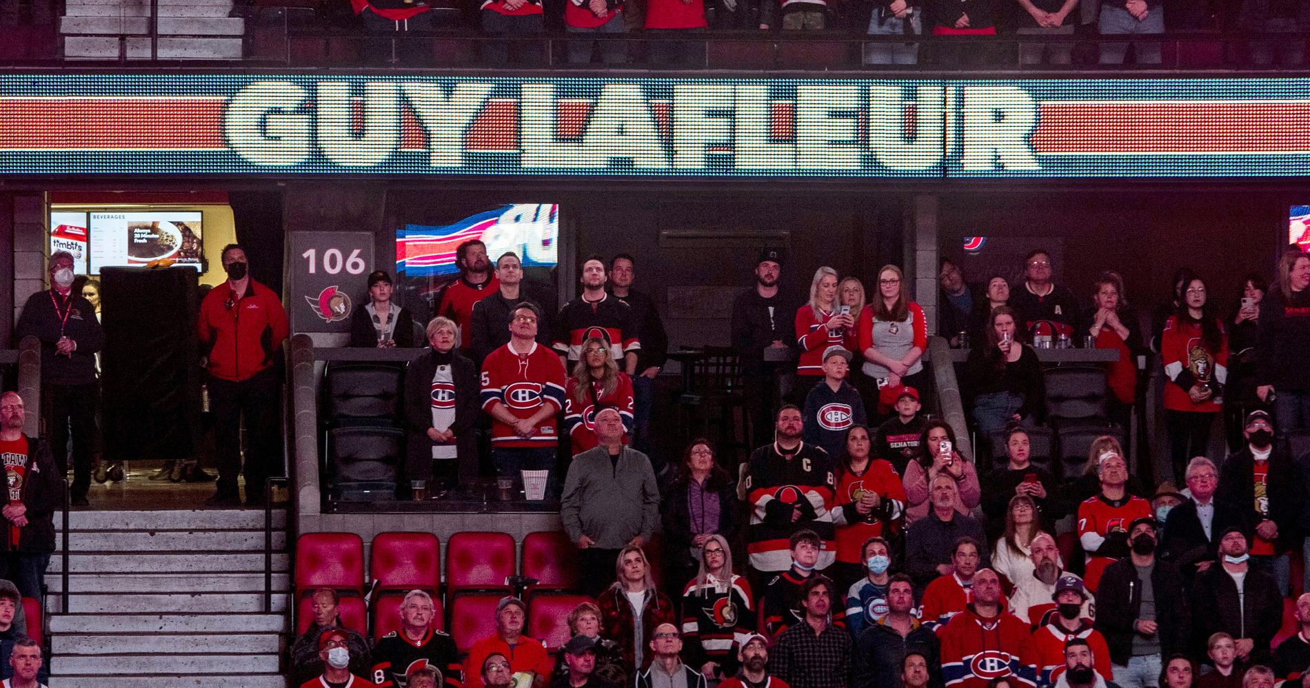 Montreal Canadiens tog farväl av ikonen Guy Lafleur