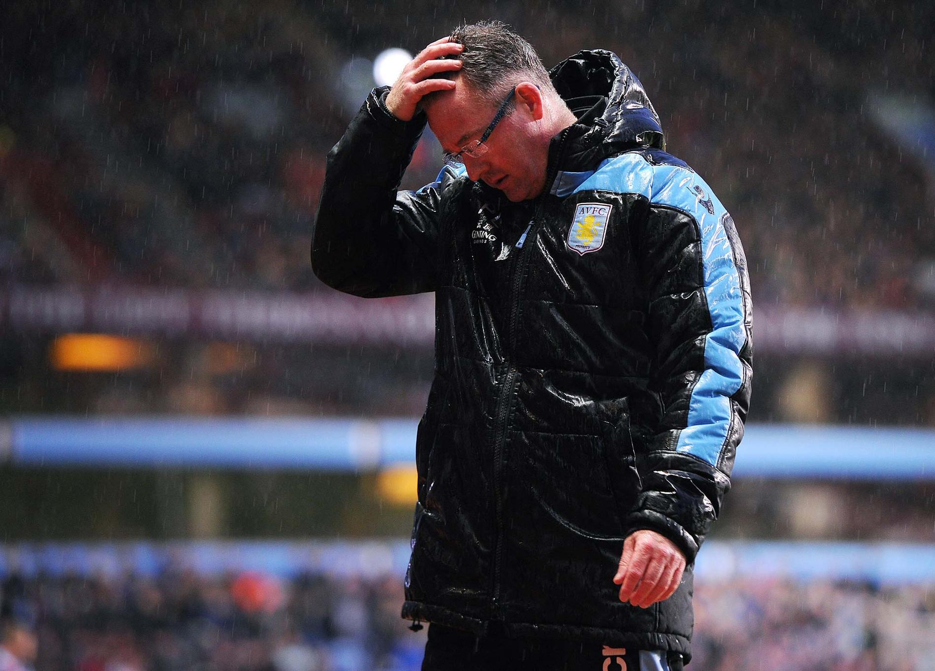Paul Lambert, Aston Villa, blir näste tränare att få lämna sitt jobb i Premier League