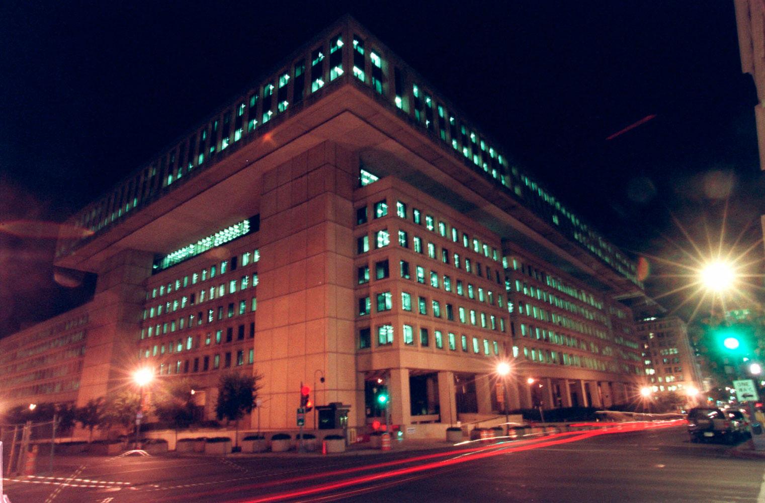 FBI:s högkvarter på Pennsylvania avenue i Washington.