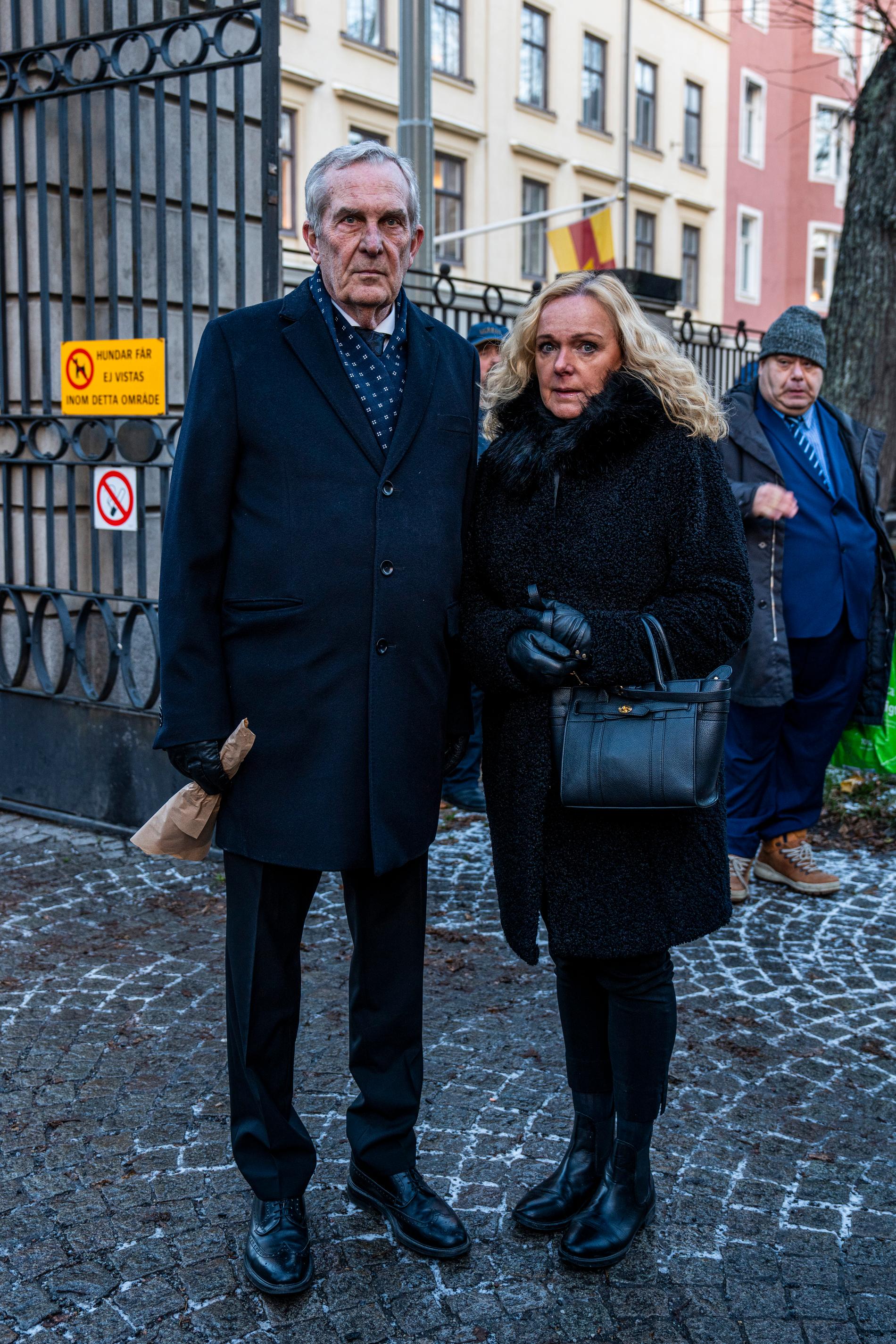 Claes Elfsberg med fru.