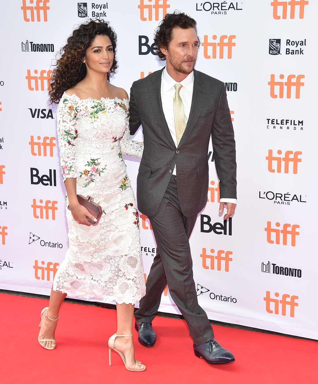 Matthew McConaughey och kärleken Camilla Alves.