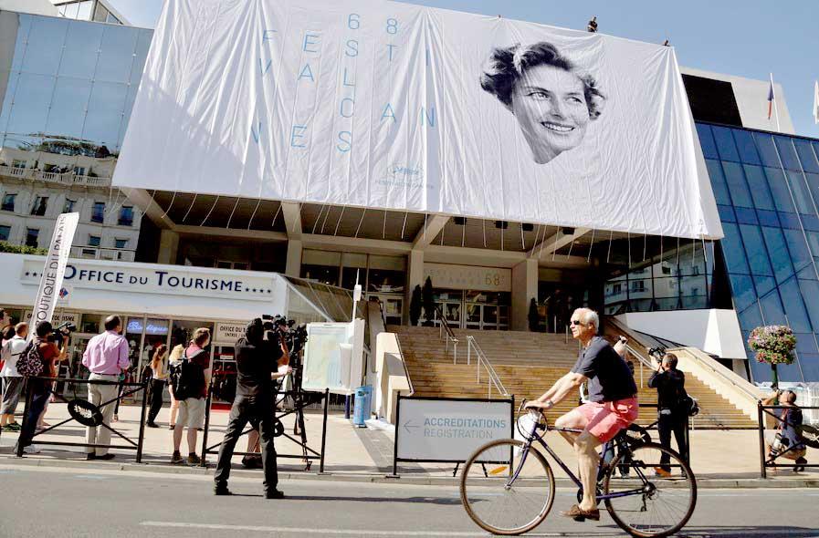 Filmen ”Jag är Ingrid” visades i Cannesfestivalen i maj i år och Ingrid Bergman var ansikte på de officiella affischerna. Filmen hade svensk premiär den 28 augusti.
