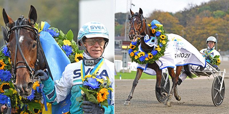 Honey Mearas och Örjan Kihlström vann Sto-SM på Åby. 
