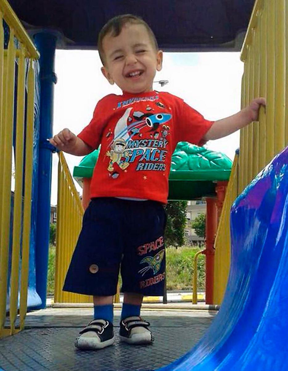 Alan Kurdi blev bara tre år gammal.