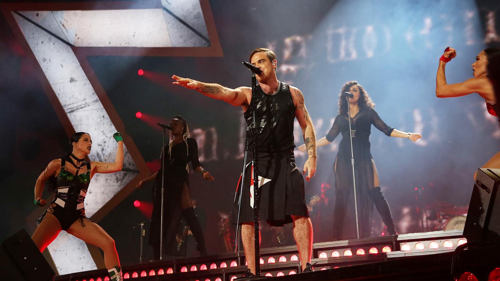 Robbie Williams i Tele2 Arena.