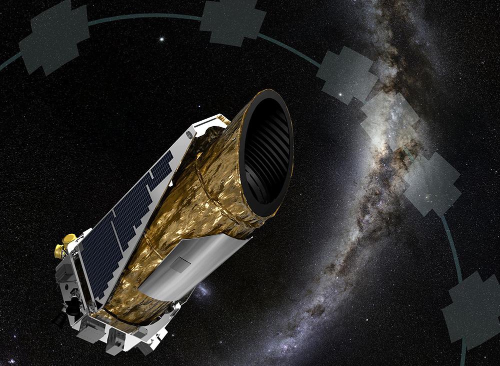 En av Keplerteleskopets uppgifter är att leta efter platser i universum där liv kan existera.