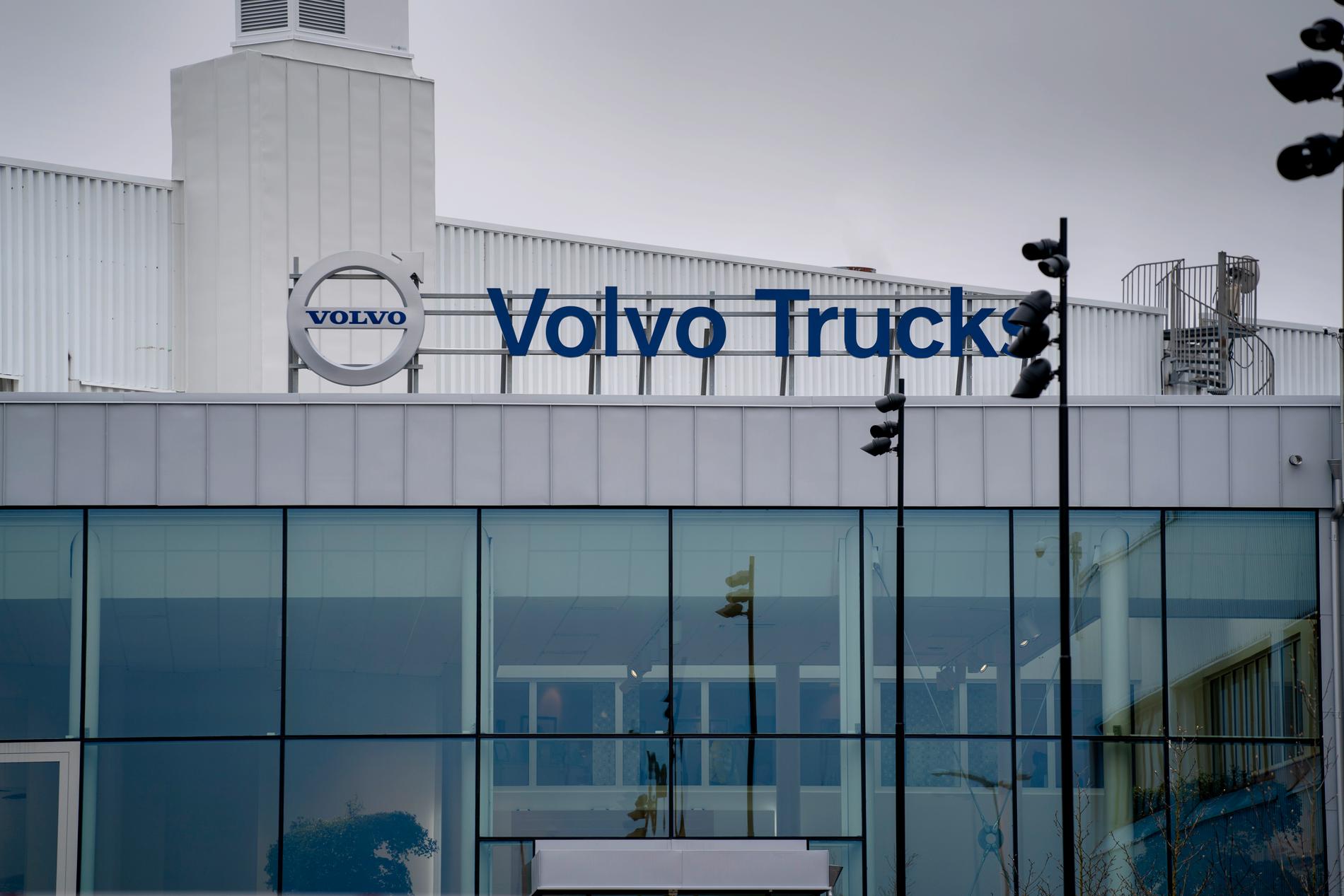 Volvos fabrik i Tuve. 