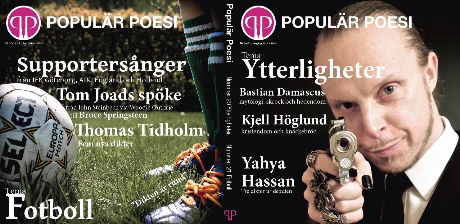 Tidskriften "Populär Poesi".