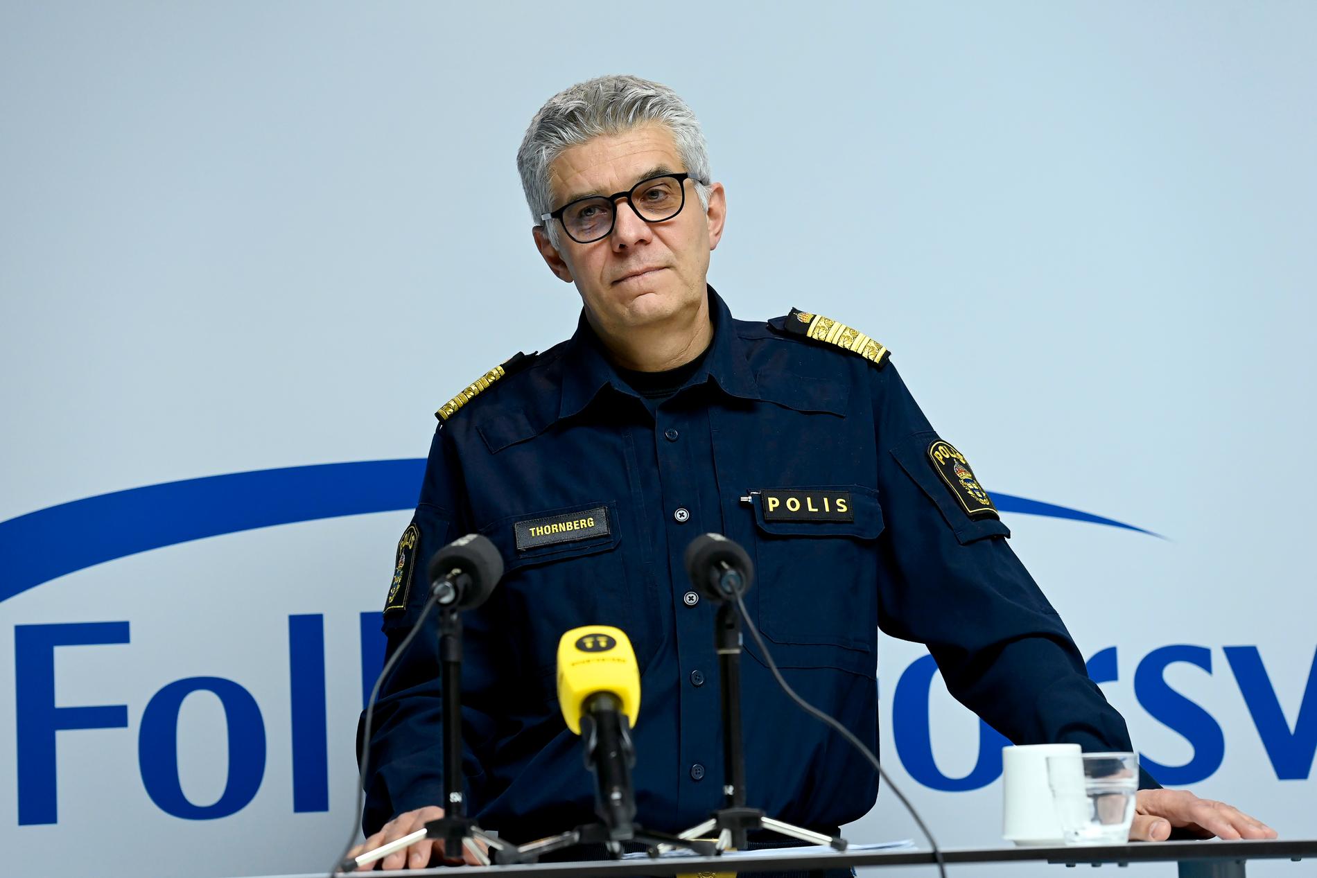 Rikspolischefen Anders Thornberg.