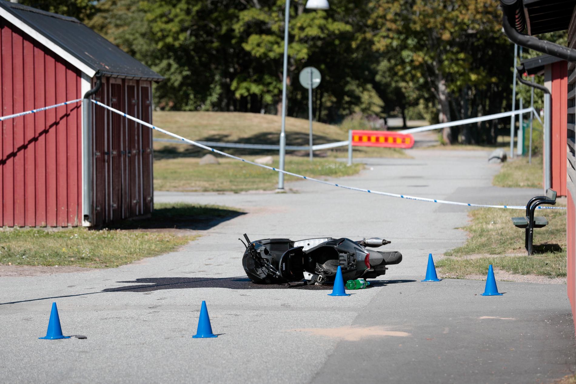 Två personer dödades i Vivalla i Örebro den 3 juli förra året. Arkivbild.