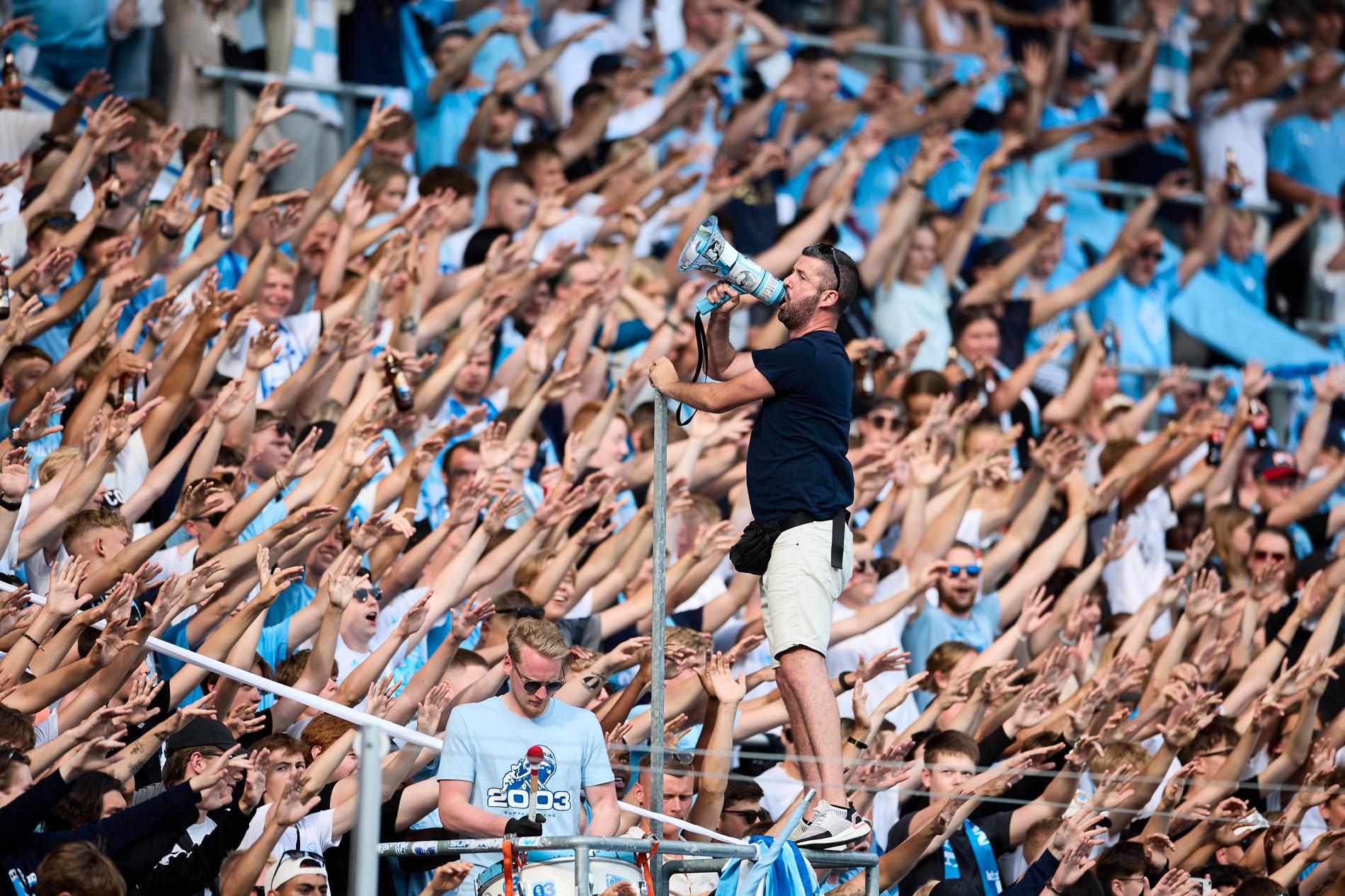 Malmö FF:s klack på Eleda Stadion 