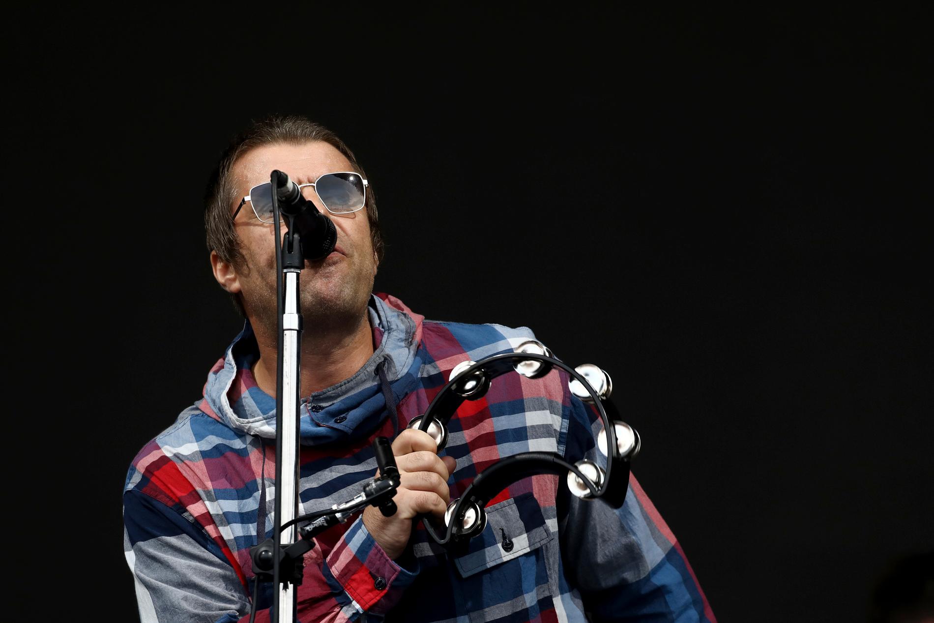 Liam Gallagher på Glastonburyfestivalen 2019. Arkivbild.