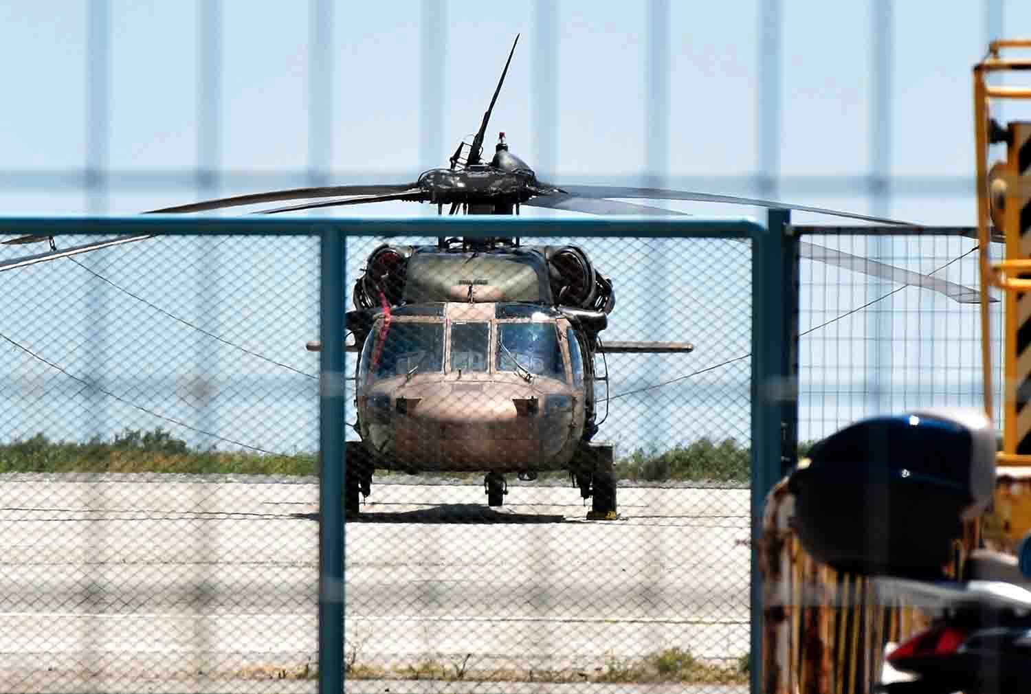 Den turkiska militärhelikoptern landade i Grekland tidigare idag. Åtta passagerare färdades i helikoptern och ska enligt uppgifter ha sökt asyl i Grekland.