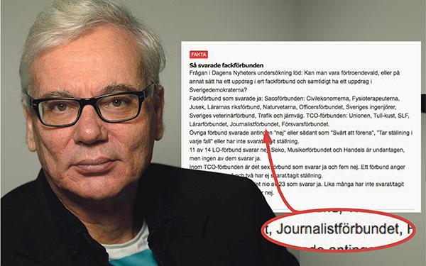 Journalistförbundets ledning tycks inte ha någon kunskap om sina medlemmars verklighet, skriver Martin Klepke, politisk redaktör på LO:s tidning Arbetet.