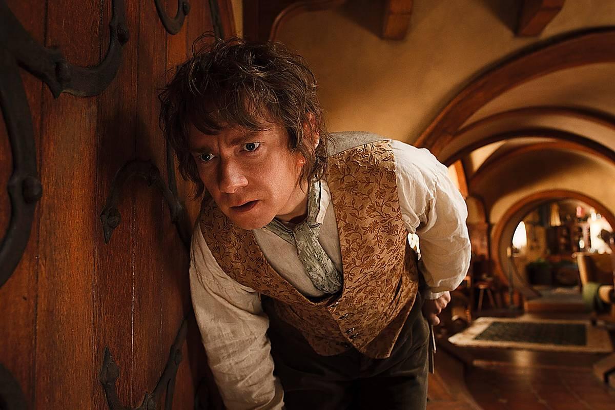 Martin Freeman som Bilbo i ”Hobbit: En oväntad resa”.