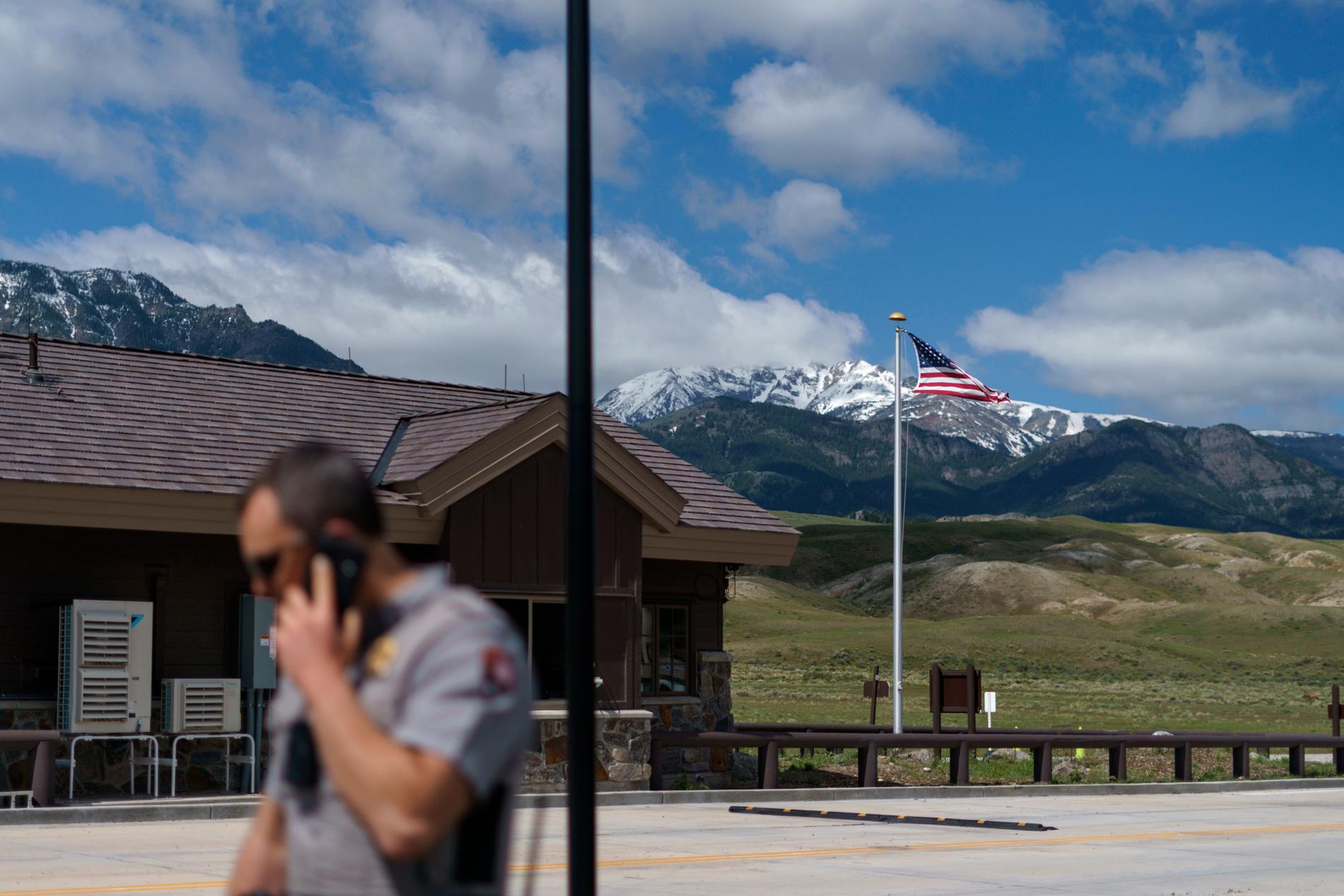 Yellowstone nationalpark riskerar att drabbas av det politiska budgetkäbblet i USA.