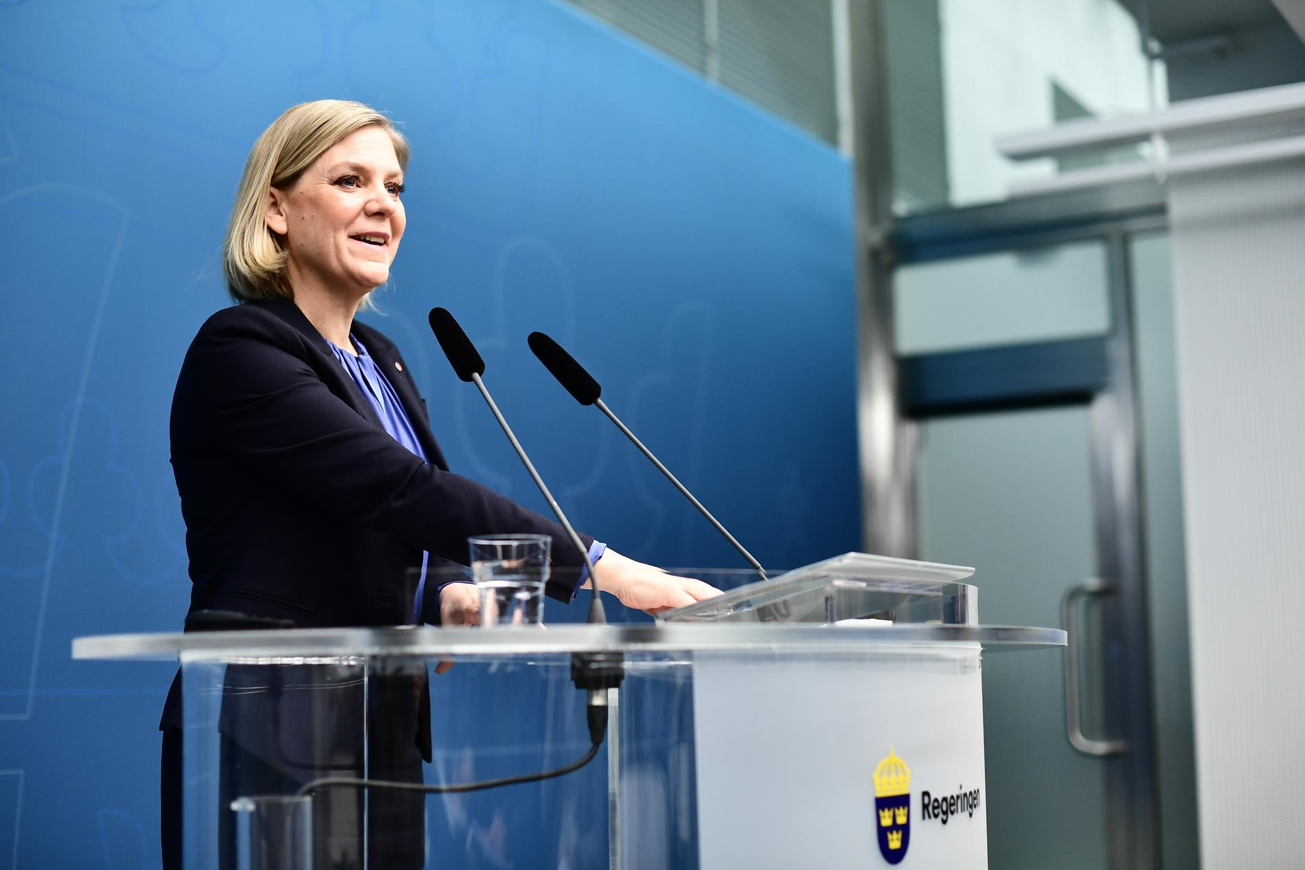 Finansminister Magdalena Andersson (S)