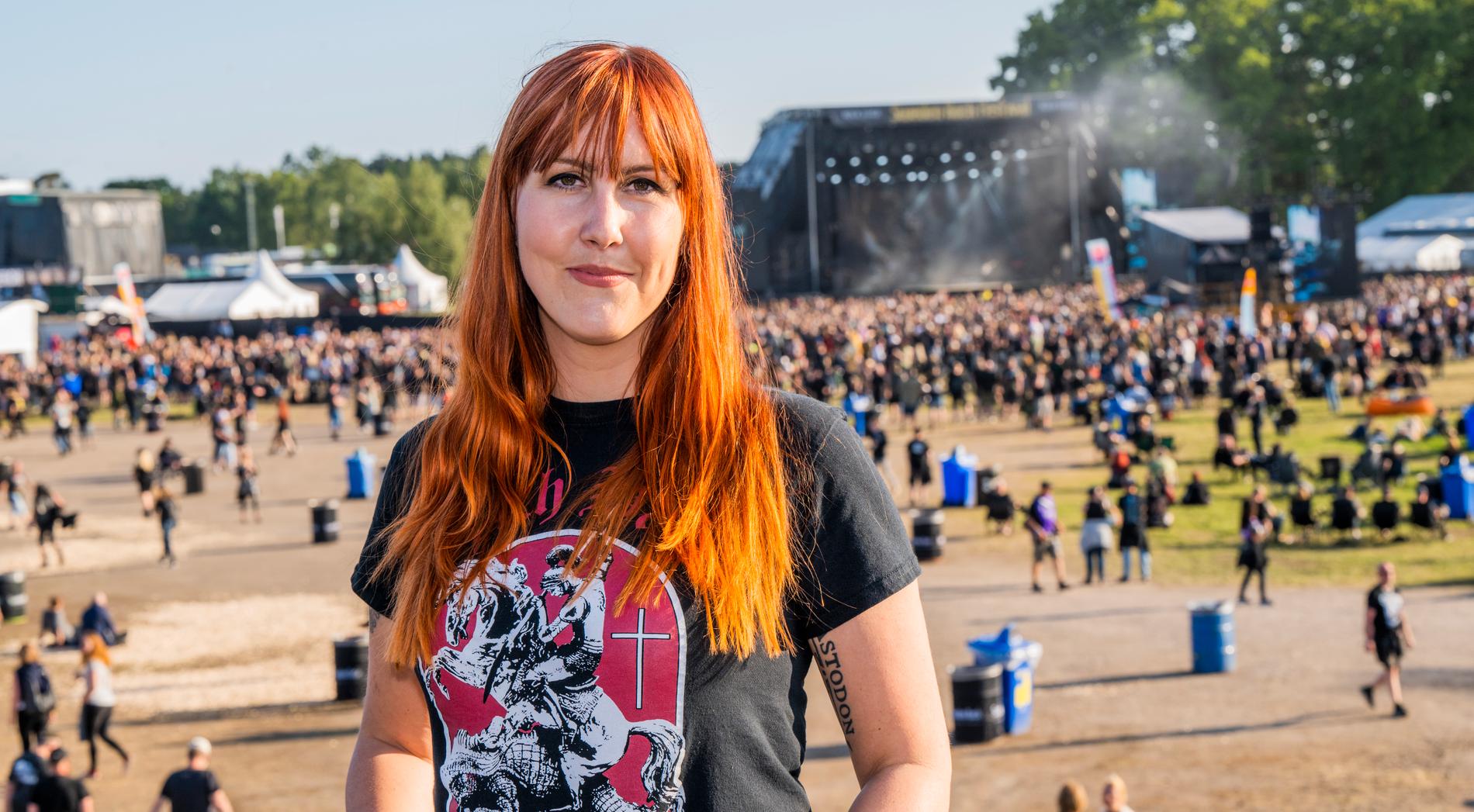 Aftonbladets Sofia Bergström på plats på sweden Rock.