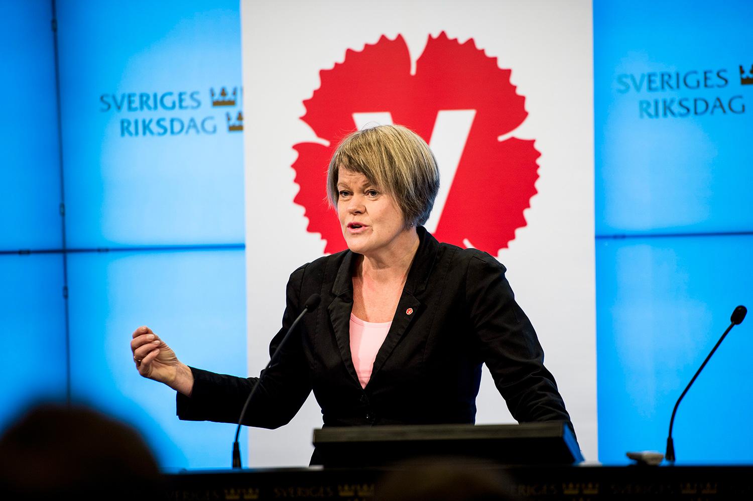 ”Våra reformer bidrar till att minska inkomstskillnaderna”, säger Ulla Andersson.