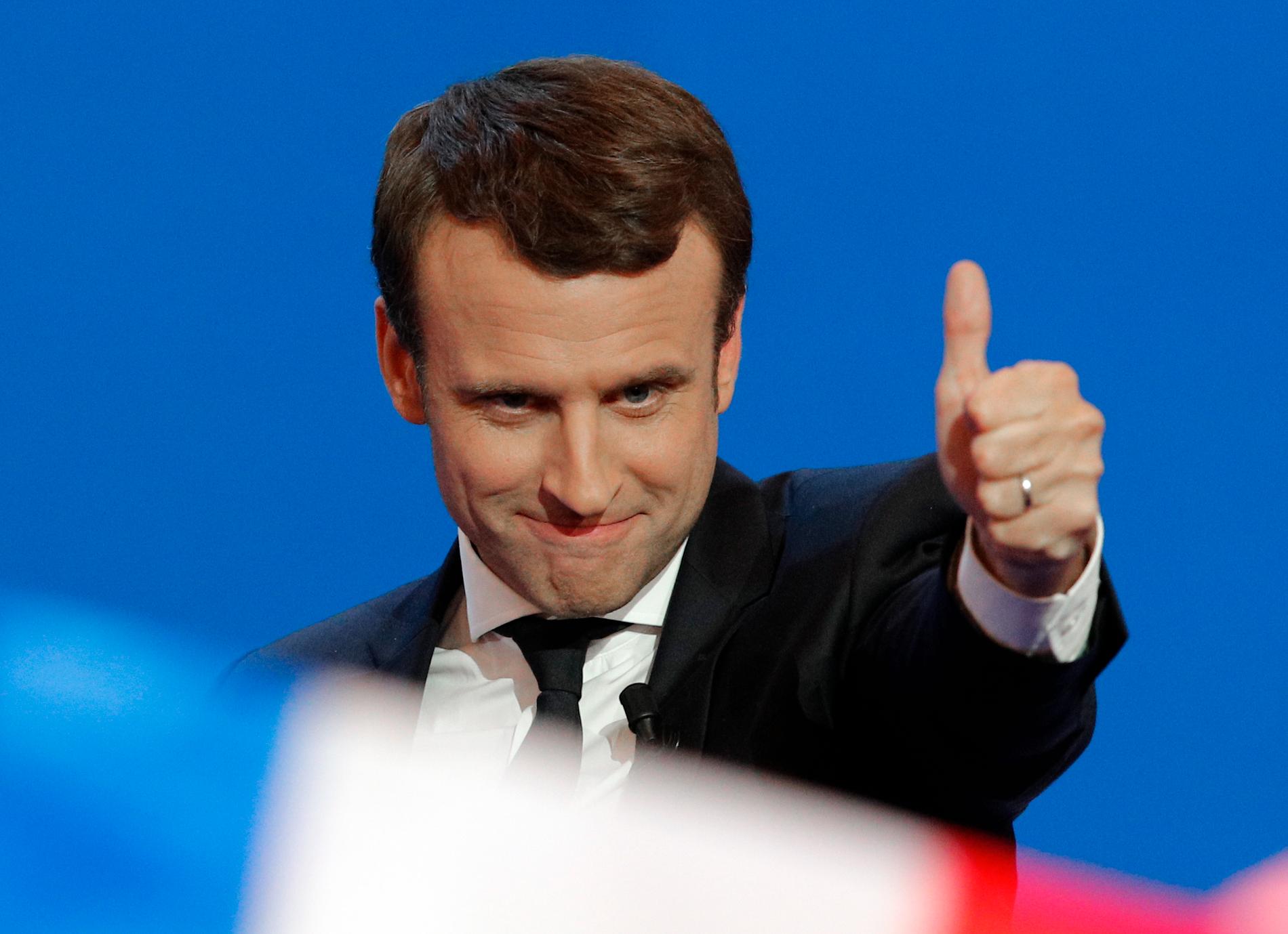 Emmanuel Macron kan bli Frankrikes nästa president.