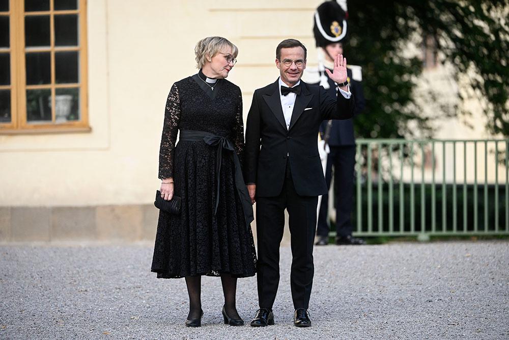 Statsminister Ulf Kristersson och hans fru Birgitta Kristersson Ed.