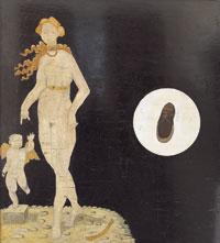 Venus och Cupido med sko (1970).