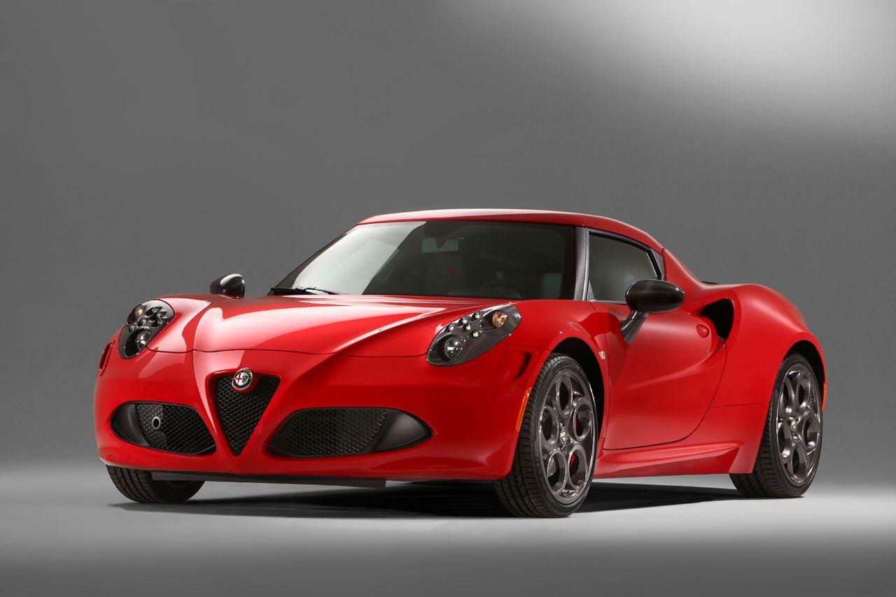 Alfa Romeo 4C, bilen som ingår i företagets Instagram-kampanj.