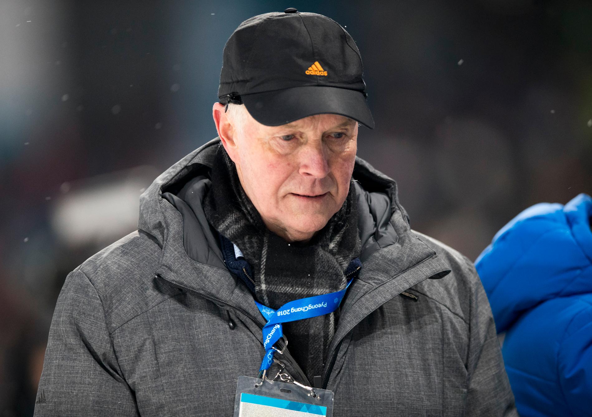 Anders Besseberg under OS i Pyeongchang 2018.