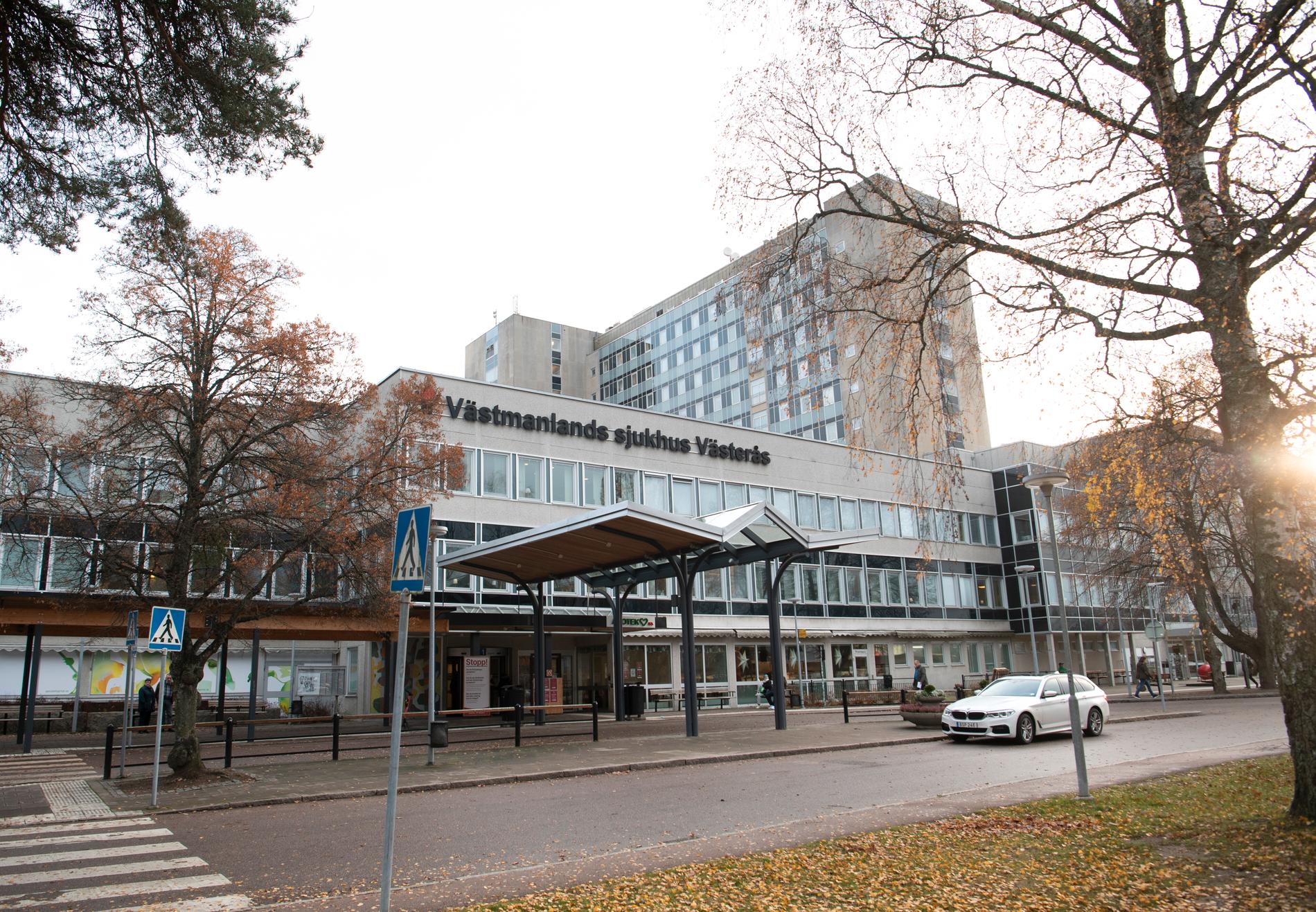 Västmanlands sjukhus i Västerås. 
