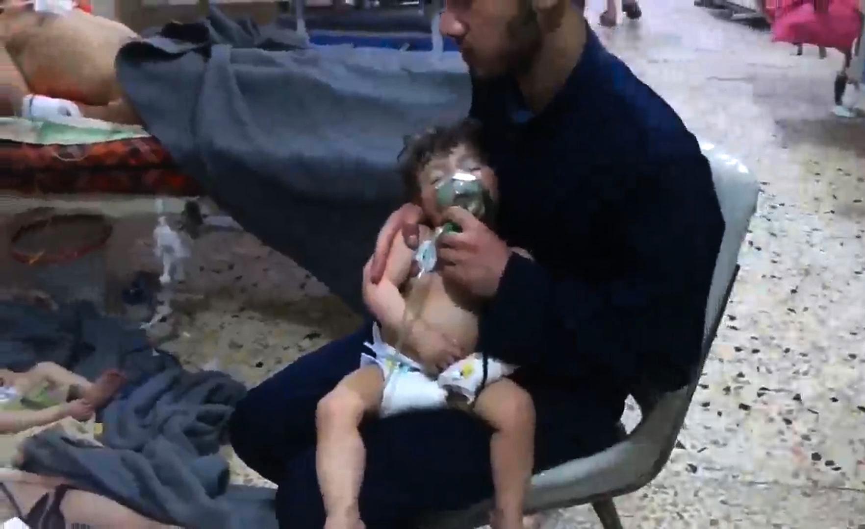 Den misstänkta kemvapenattacken i Douma krävde fler än 70 människoliv.