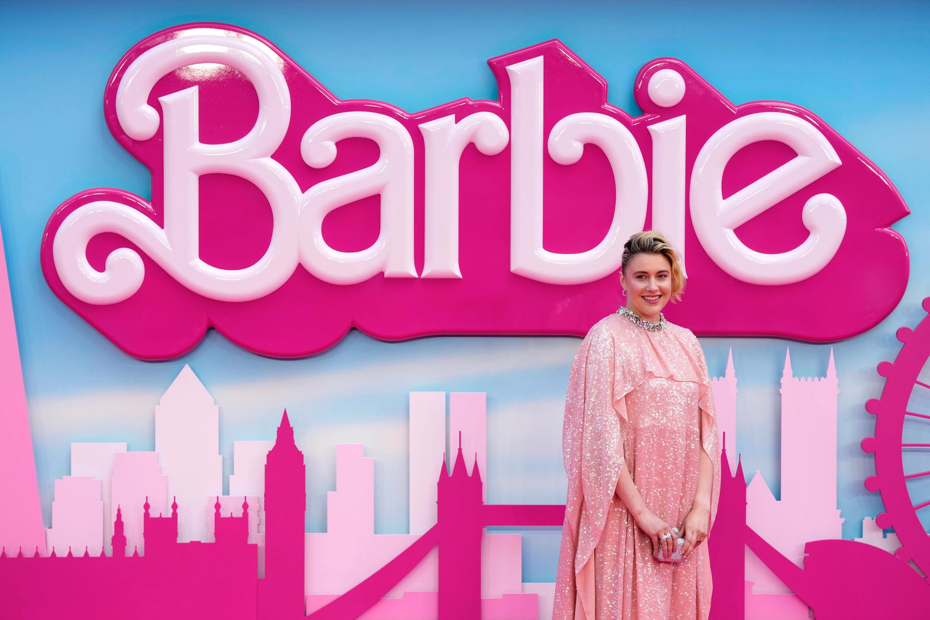 Greta Gerwig på ”Barbie”-premiären. 