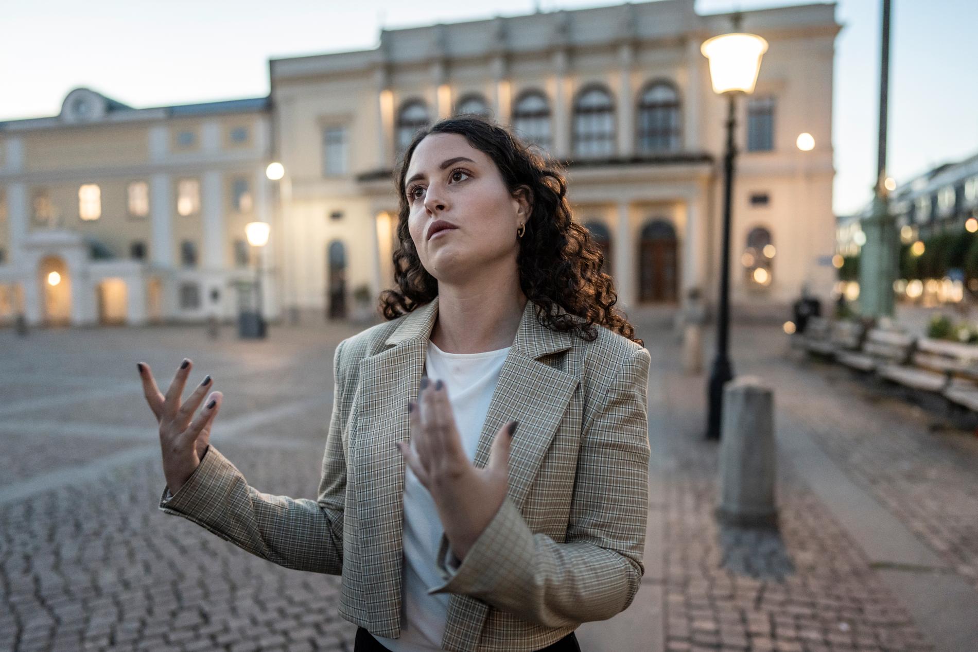 Reka Tolnai från Centerns ungdomsförbund är en av de unga politiker som förra året i Aftonbladet betättade om hatet hon utsatts för.