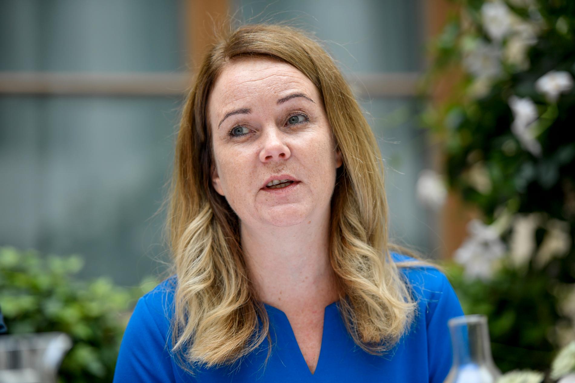 Landsbygdsminister Jennie Nilsson (S) väljer helst svensk ost.