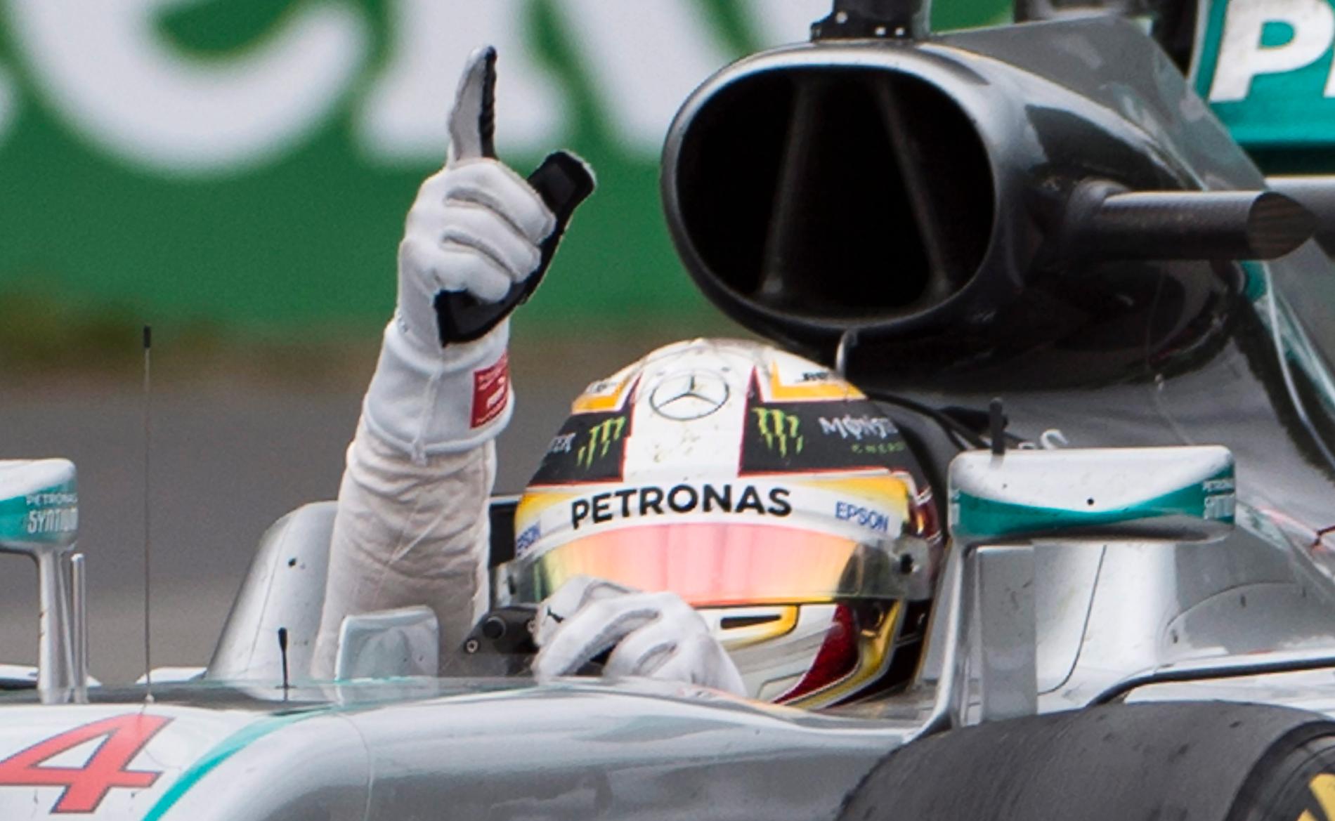 Lewis Hamilton vann fjärde VM-titeln 2017