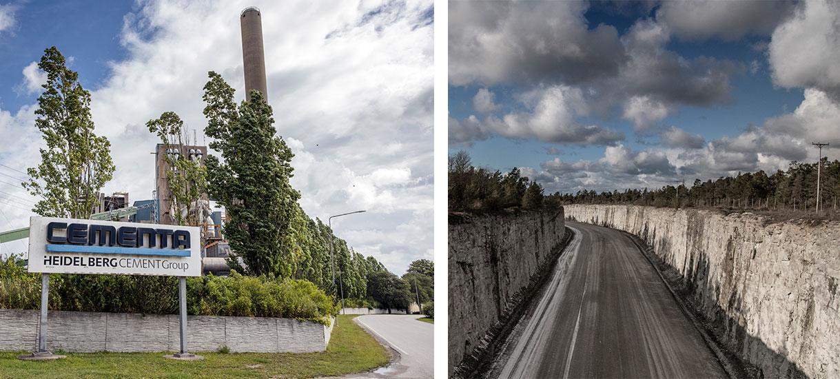 Cementfabriken i Slite på Gotland är Sveriges näst värsta på att släppa ut koldioxid. Gotlänningarna försöker stoppa företaget Cementas planer på nya och större kalkbrott som skadar miljön. 