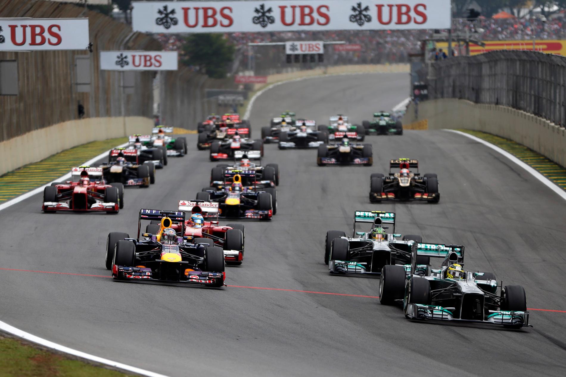 November månad avslutas med F1 i Sao Paulo.