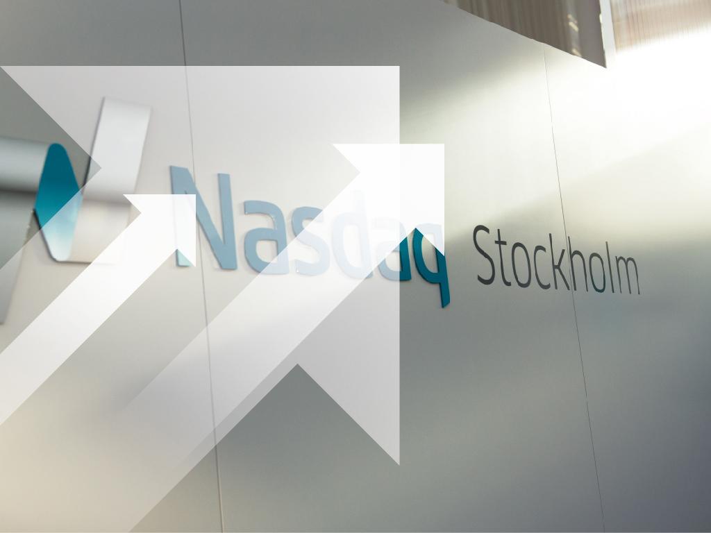 Stockholmsbörsen steg rejält på tisdagen. Bildmontage.