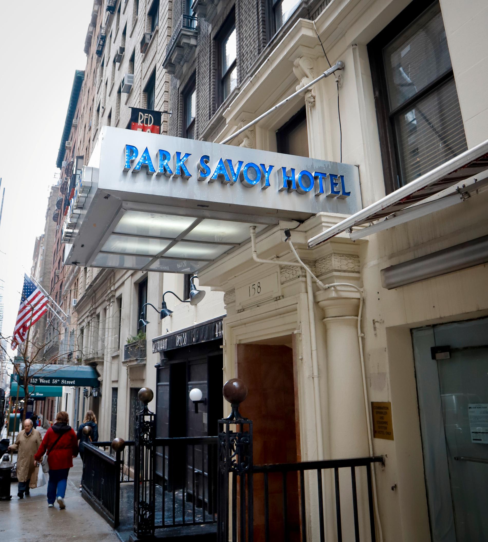Planerna på att göra om det tidigare hotellet Park Savoy till ett boende för hemlösa har fått grönt ljus av delstaten New Yorks högsta domstol. Arkivbild.