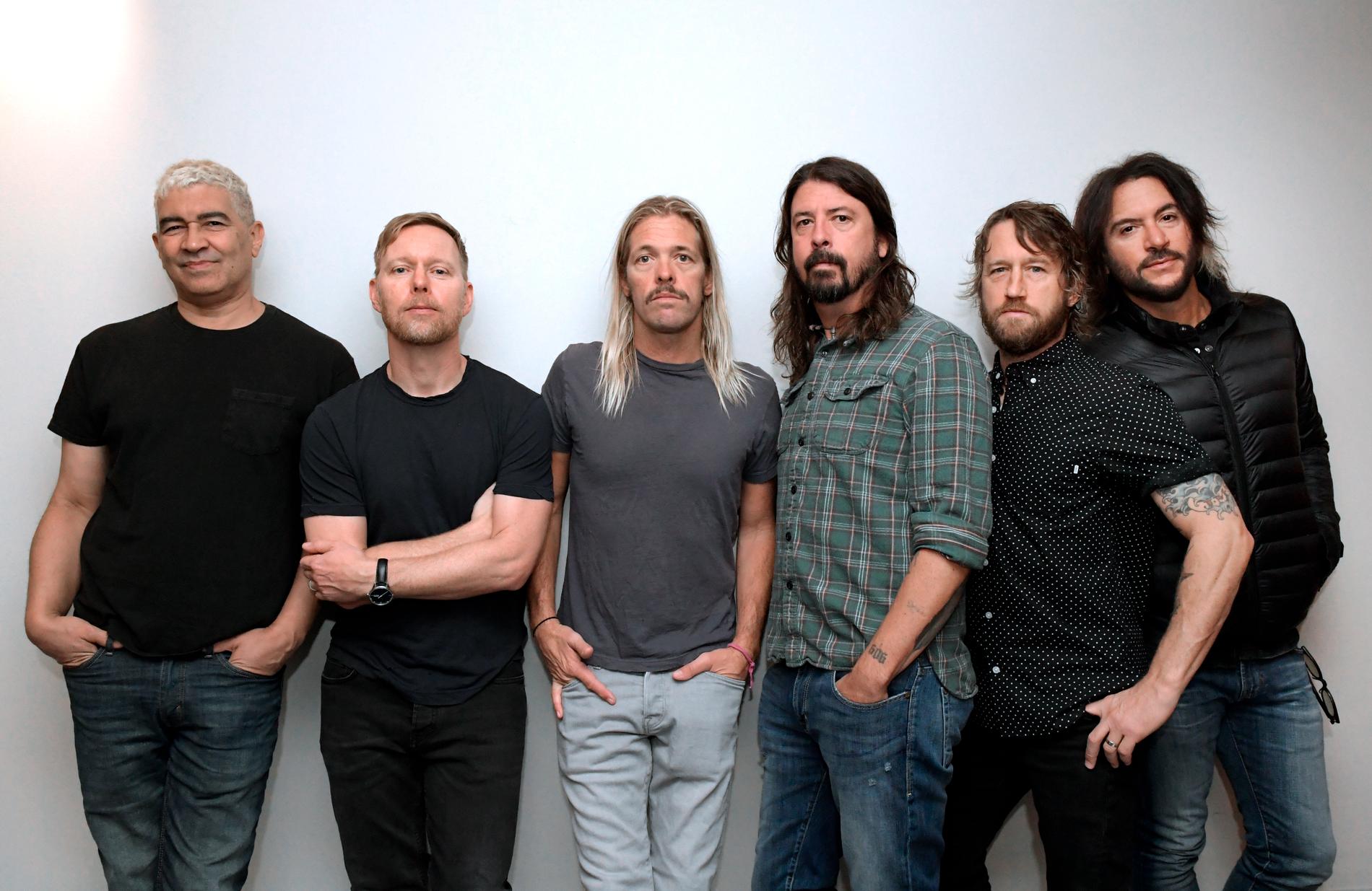  Foo Fighters under ett Sverigebesök 2017.